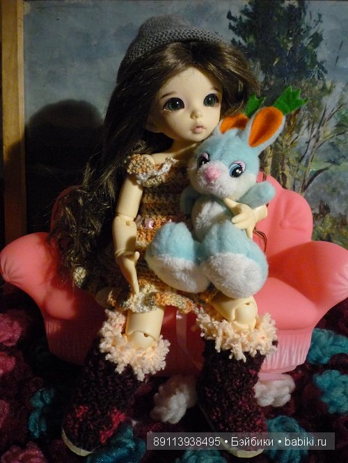 Наша Злата, кукла БЖД Анте. Выбор паричка (фото 6)