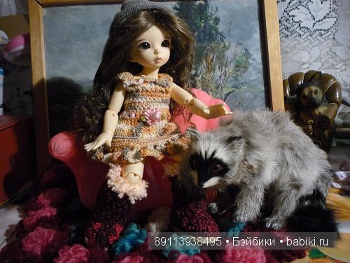 Наша Злата, кукла БЖД Анте. Выбор паричка (фото 5)