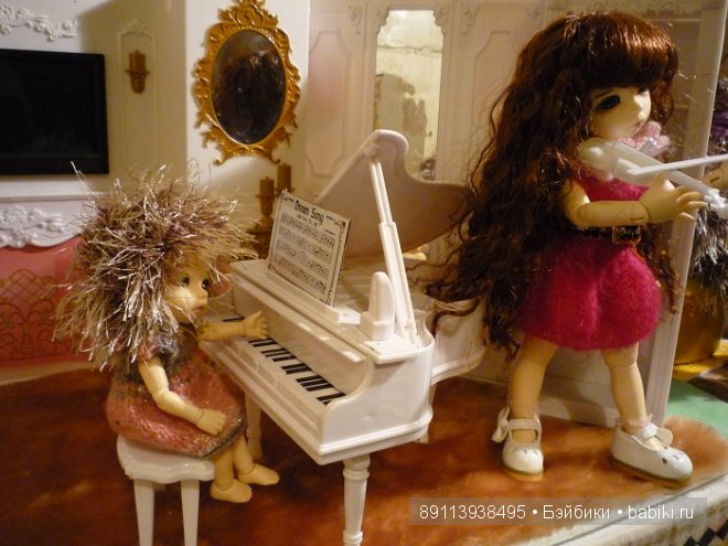 Купили девочкам рояль | Бэйбики Купили девочкам рояль — Куклы Fairyland (ФэйриЛэнд): BJD (БЖД)