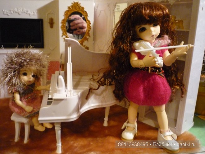Купили девочкам рояль | Бэйбики Купили девочкам рояль — Куклы Fairyland (ФэйриЛэнд): BJD (БЖД)