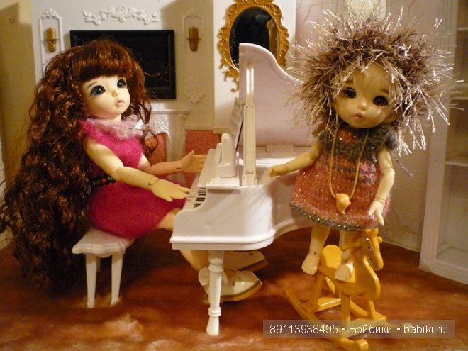 Купили девочкам рояль | Бэйбики Купили девочкам рояль — Куклы Fairyland (ФэйриЛэнд): BJD (БЖД) (фото 5)
