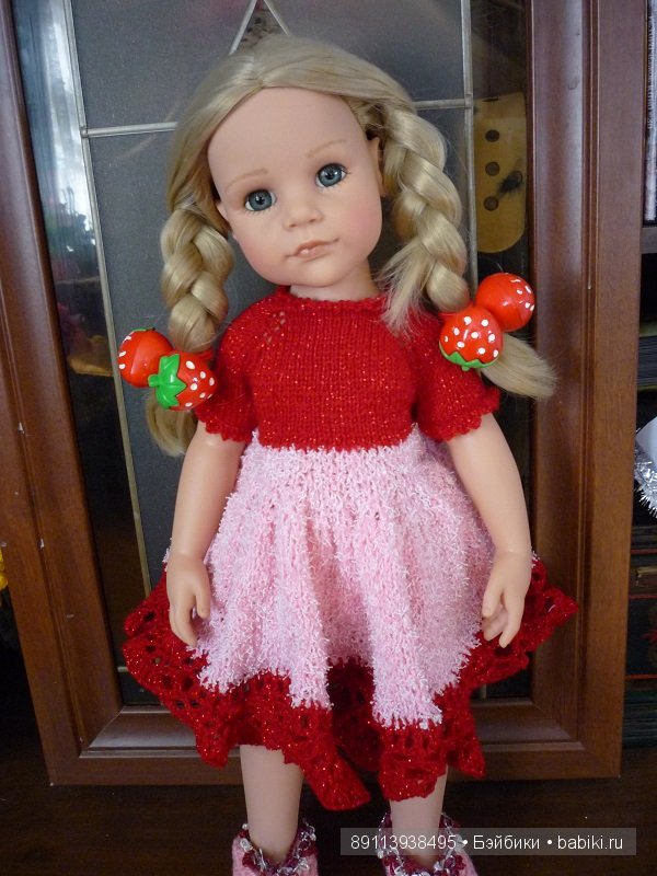 Примерка нового платья | Бэйбики Примерка нового платья — Одежда и обувь для кукол своими руками: фото