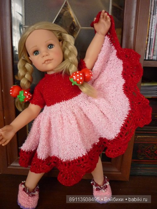Примерка нового платья | Бэйбики Примерка нового платья — Одежда и обувь для кукол своими руками: фото (фото 2)