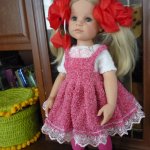 Примерка нового платья.