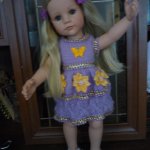 Примерка нового платья.