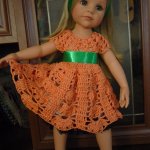 Для поднятия настроения - цветочное платье. Одежда для кукол Gotz своими руками