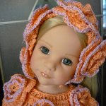 Цветочный костюмчик для Агаты. Одежда для Готц