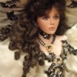 Я назвала ее Золотая Звезда. Фарфоровая кукла от Русти