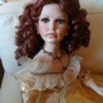 Ты провинилась...красотою! А это редкое богатство! Фарфоровая кукла Donna Rubert - София