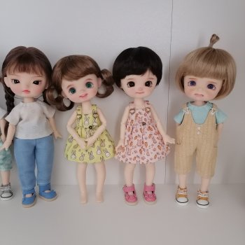 Парики для STO Doll. Обзор №3