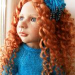 Моё предновогоднее рыжее солнышко LILILLU от Zwergnase. Коллекционная кукла