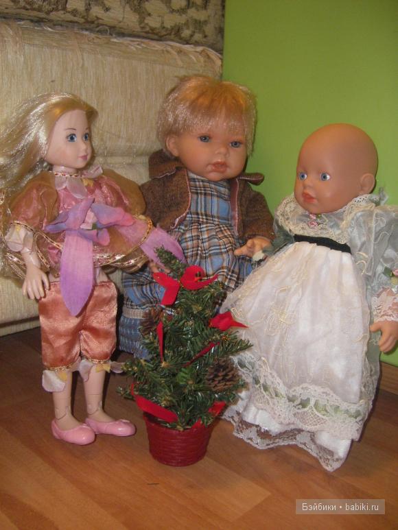 Новогодние принцессы — Пупсы Baby Born и Baby Annabell (Zapf): интерактивные (фото 5)