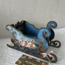 Интерьерные сани ,,Ангелы Буше’'