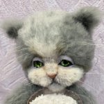 Авторская кошка ручной работы