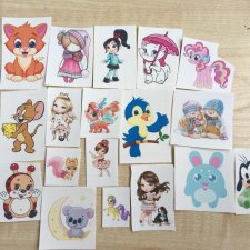 Термонаклейки для кукольной одежды. / Аксессуары для кукол / Шопик ...