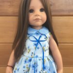 Платье для Готц (50 см) и кукол, им подобных