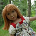 Лесная фея. Коллекционная кукла Мариелену от Zwergnase
