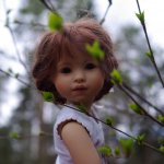 Весна и малышка Nele от Heidi Plusczok.