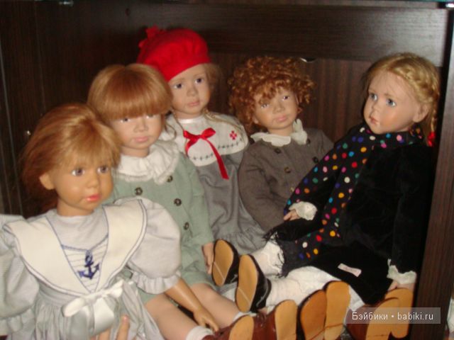 Аннабель, Том, Флориан и Франциска. Куклы Angelika Mannersdorfer