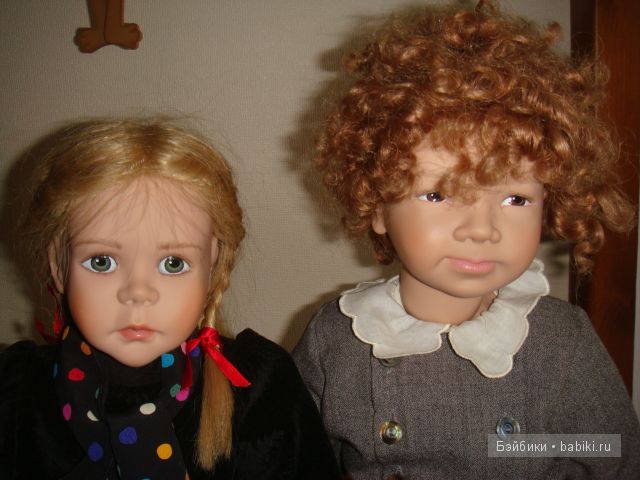 Аннабель, Том, Флориан и Франциска. Куклы Angelika Mannersdorfer