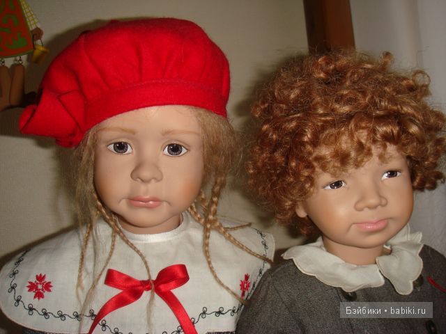 Аннабель, Том, Флориан и Франциска. Куклы Angelika Mannersdorfer (фото 6)