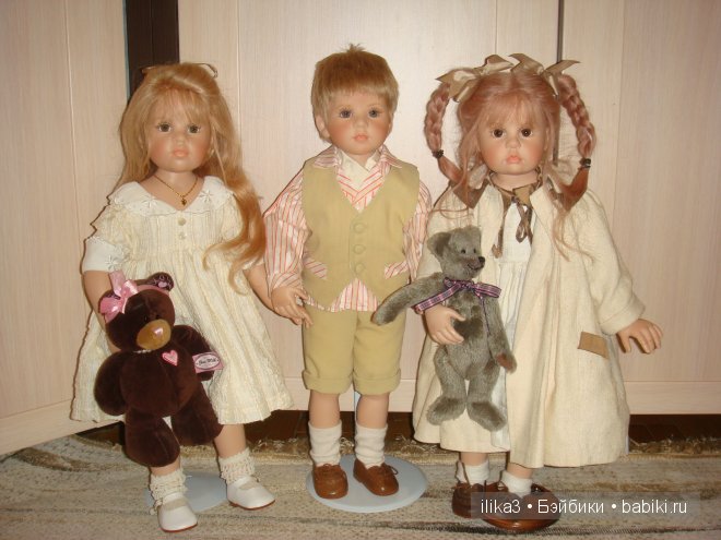 Малыши Hildegard Gunzel для WPM. Лампони (Lamponi), Дария (Daria) и Тобиас-Георг (Tobias-Georg) (фото 2)