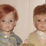 Поговорим о мальчиках.  Кевин и Тобиас-Георг от Хильдегард Гюнцель (Hildegard Gunzel)  для WPM