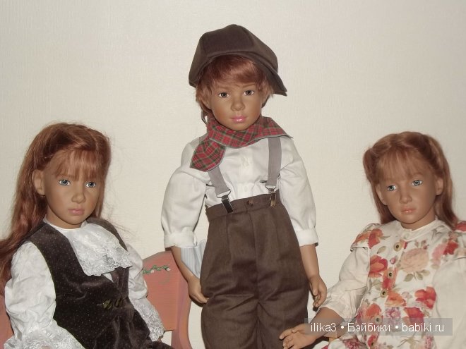 Страница из каталога кукол Sigikid 1994. Ilse Wippler