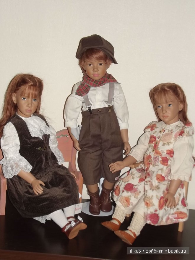 Страница из каталога кукол Sigikid 1994. Ilse Wippler