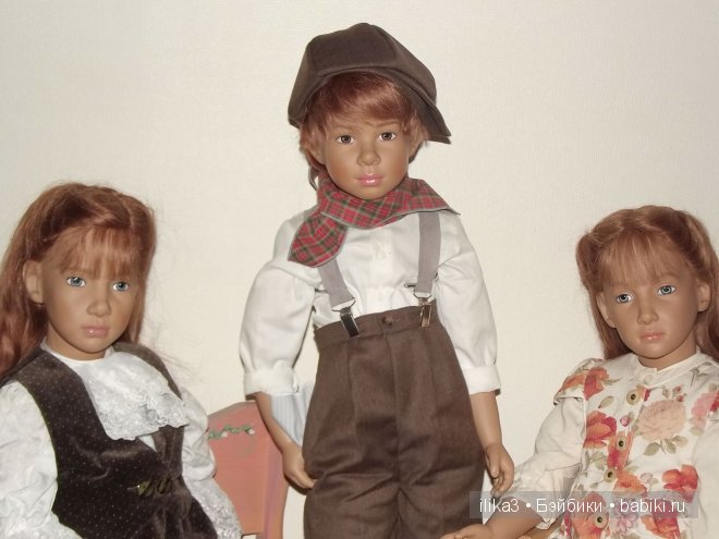 Страница из каталога кукол Sigikid 1994. Ilse Wippler