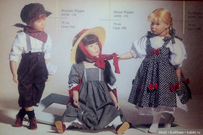 Илзе Випплер, Ilse Wippler, страницы из каталога Sigikid 1997-й год