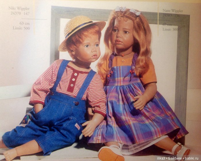 Илзе Випплер, Ilse Wippler, страницы из каталога Sigikid 1997-й год