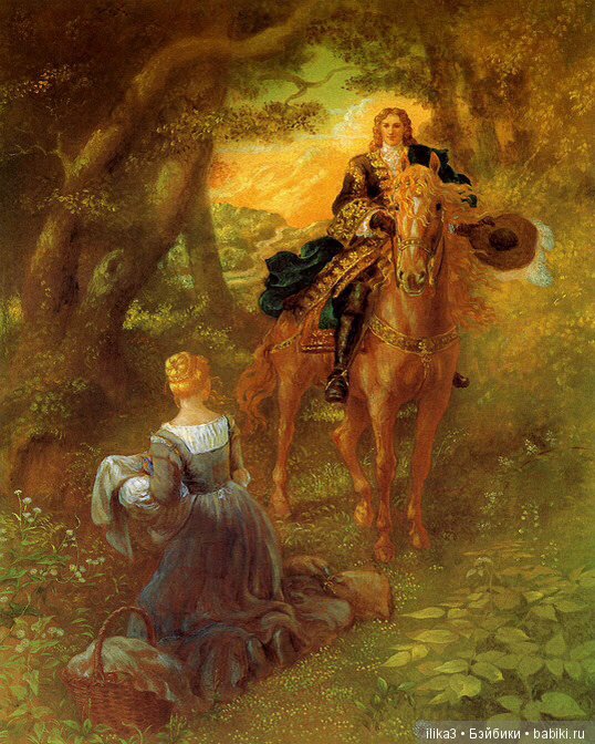 Ну вот, друзья мои, мы и добрались до полного счастья...История Золушки в иллюстрациях ( продолжение )