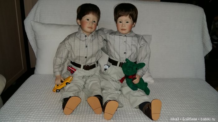 Только бабушка и мать их умеют различать... Christof от Carla Rauser для Sigikid