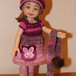 Моя вторая куколка ООАК и наряд для нее.