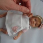 Малышка февраля Горошек! ООАК куколка Горшковой Юлии