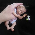 Июньская малышка Златочка! Авторская кукла