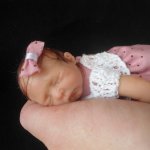 Дюймовочка, авторская кукла своими руками