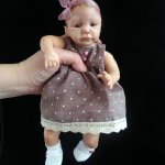 Авторская кукла Машенька, малышка ноября