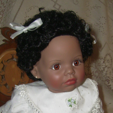 Красавица мулаточка от Susan Wakeen-Обмен на куколку Galoob Baby Face