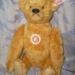 Редкий и удивительный! Кувыркающийся медведь Steiff Purzelbaer.