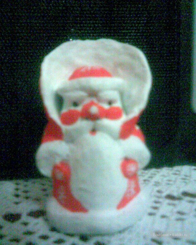 глиняный Дедушка Мороз