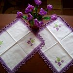 В ожидании весны-цветочные вышивки