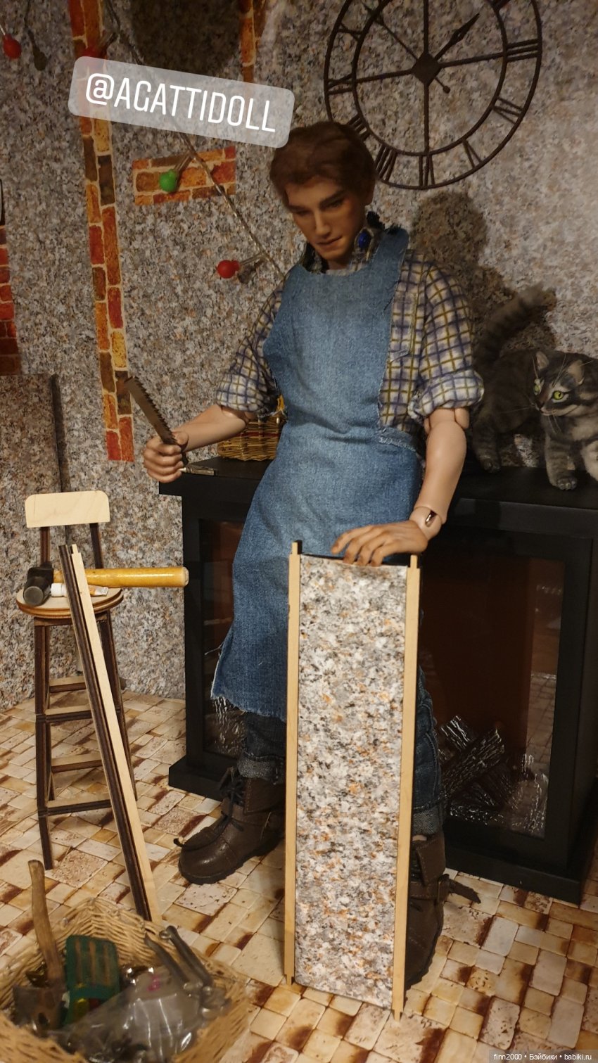 Плотник | Бэйбики Плотник — Авторские куклы BJD (БЖД) у нас дома: фото (фото 2)