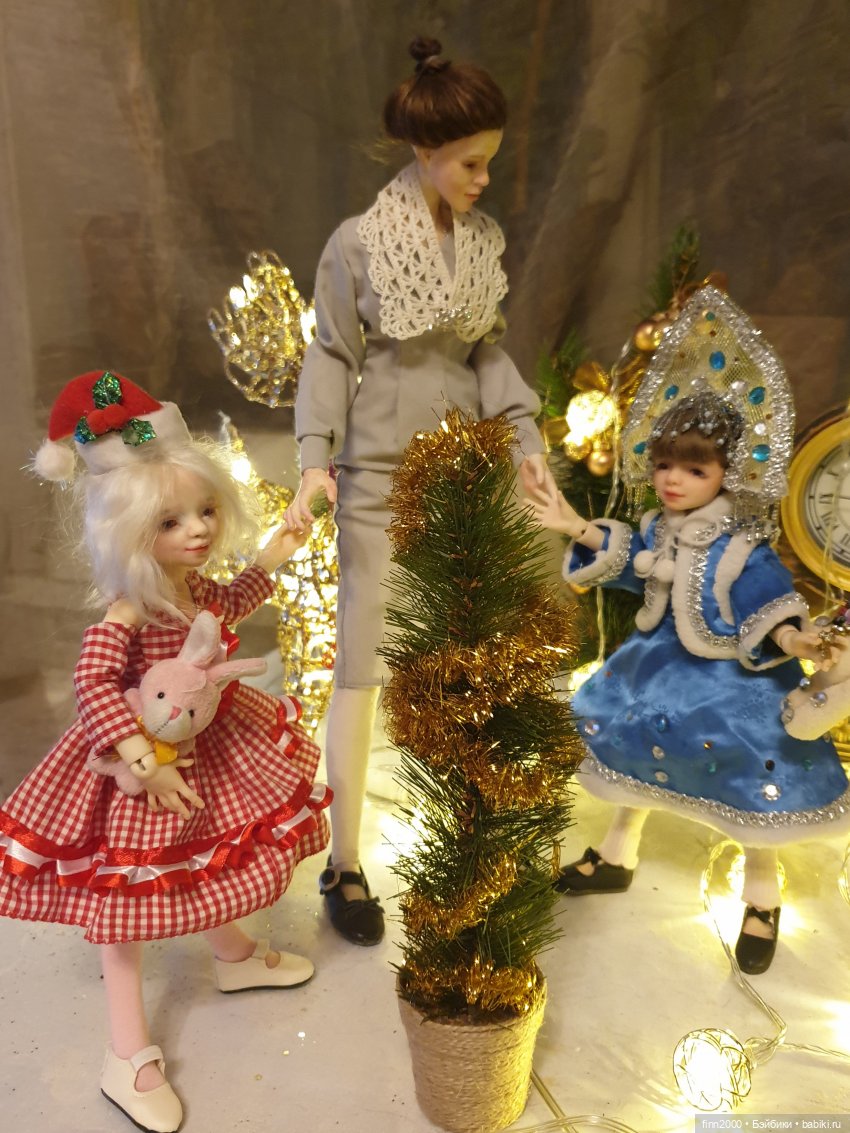 Детский праздник — Домашние фото авторских кукол: личные коллекции