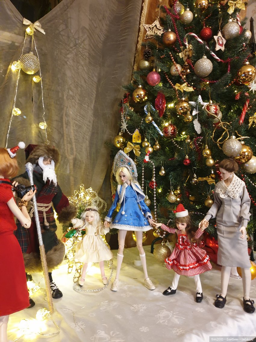 С Новым 2025 Годом — Домашние фото авторских кукол: личные коллекции