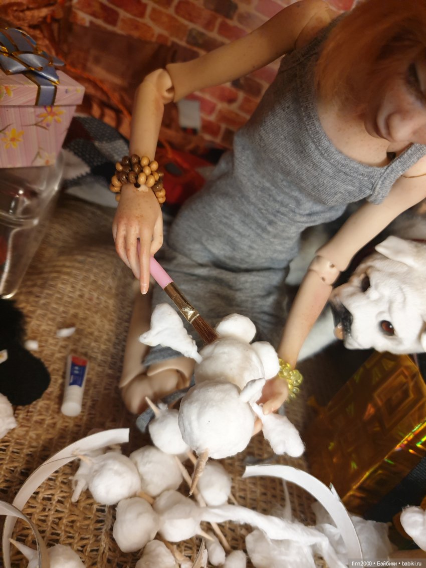 С Новым 2025 Годом — Домашние фото авторских кукол: личные коллекции