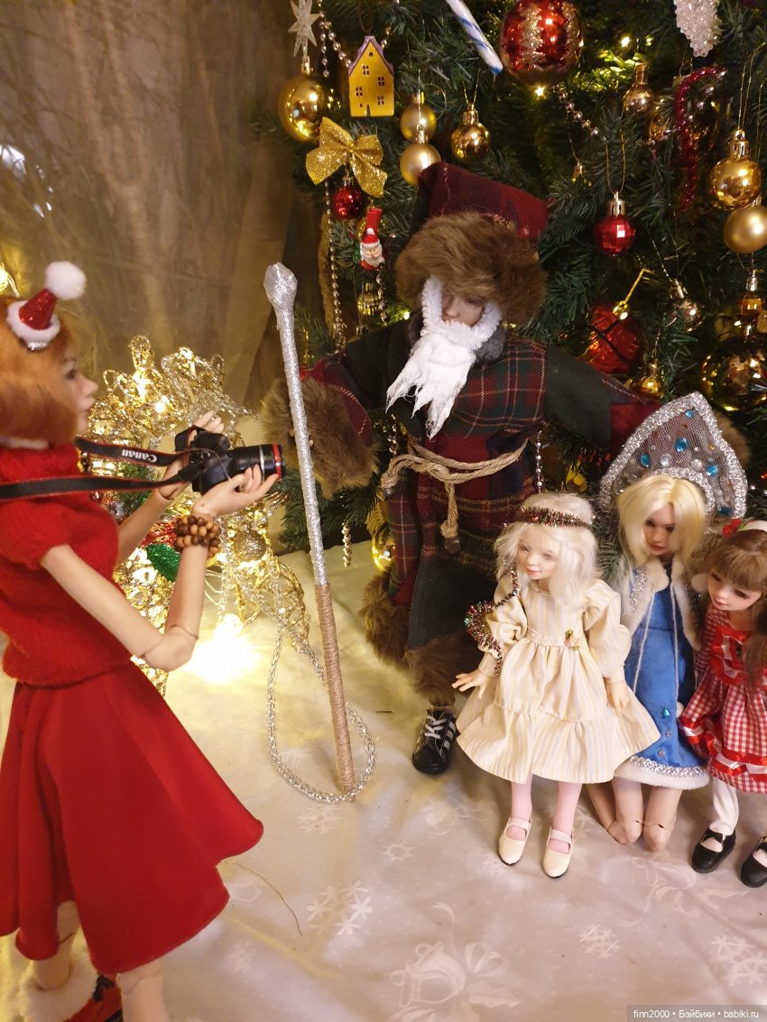 С Новым 2025 Годом — Домашние фото авторских кукол: личные коллекции