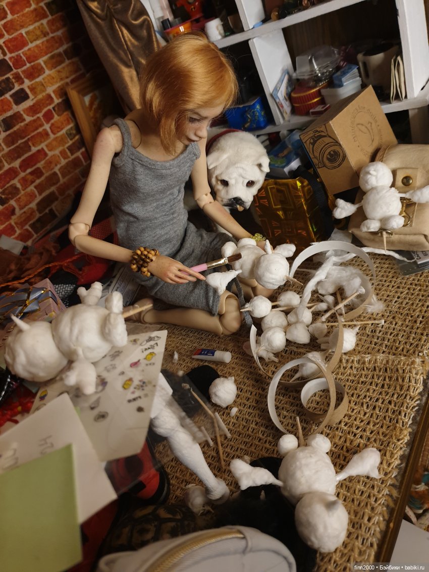 С Новым 2025 Годом — Домашние фото авторских кукол: личные коллекции