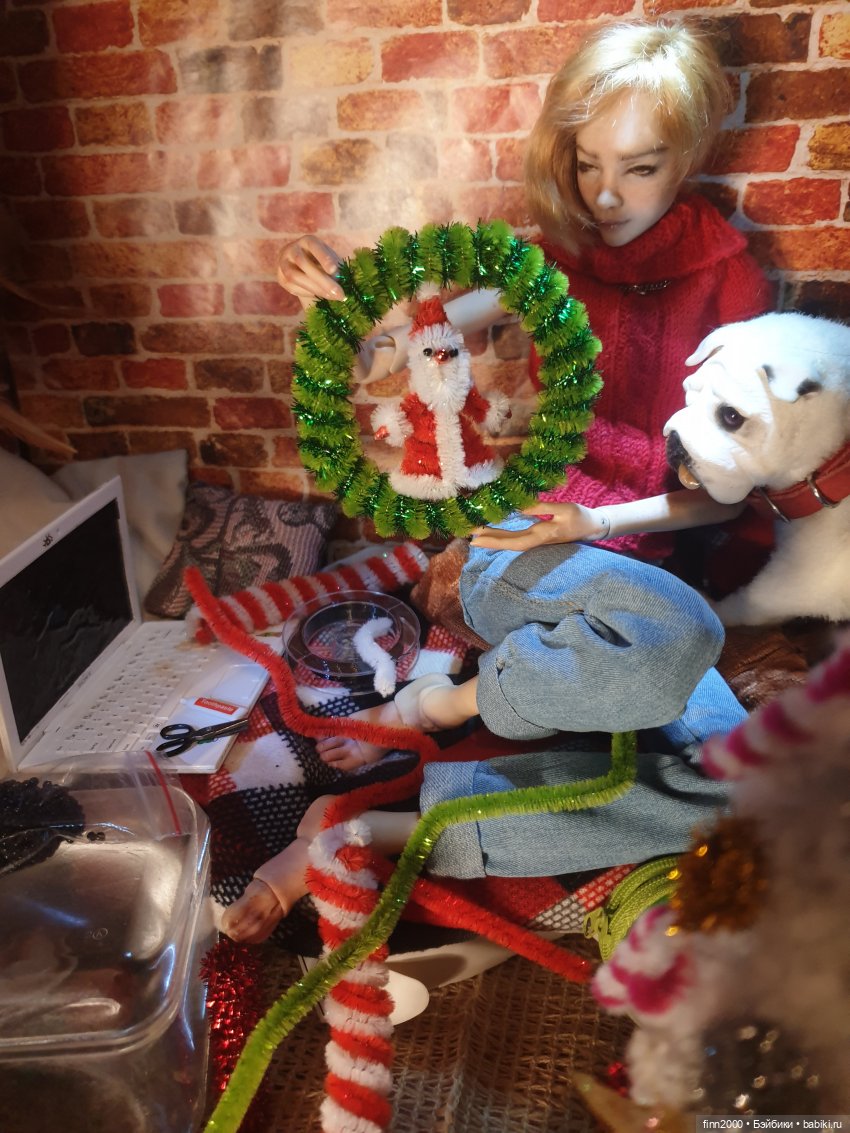 В преддверии 🎄🎄🎄 — Авторские куклы BJD (БЖД) у нас дома: фото (фото 6)